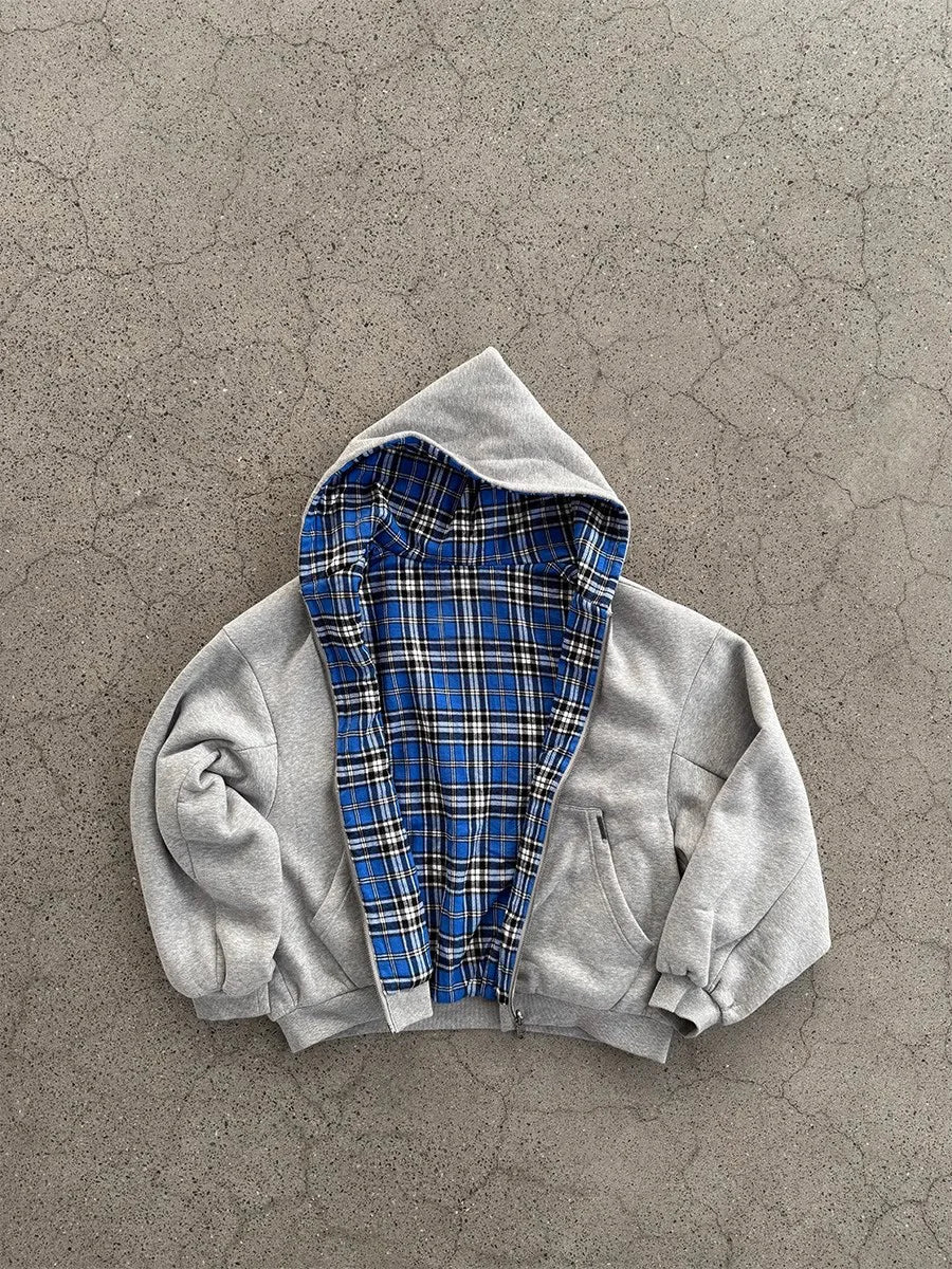 FLANNEL LINED HOODIE