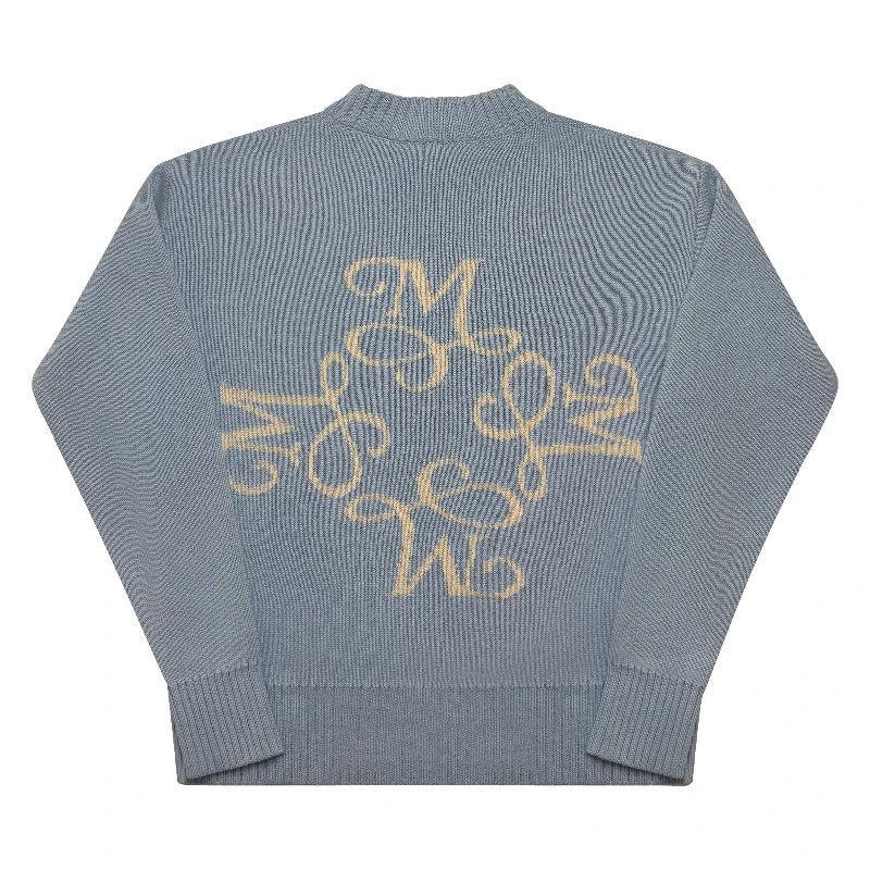 "MMMM" KNIT SWEATER