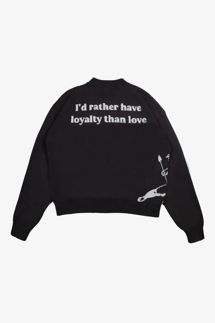 CUPID HEARTBREAK KNIT