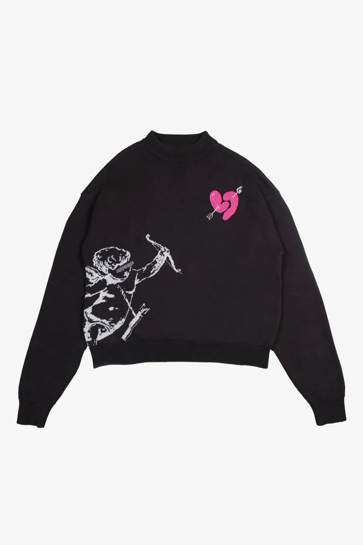 CUPID HEARTBREAK KNIT
