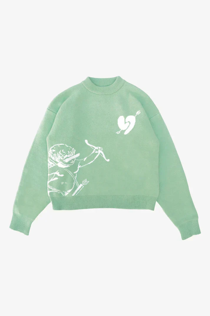 CUPID HEARTBREAK KNIT