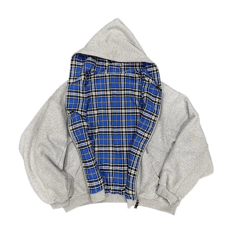 FLANNEL LINED HOODIE